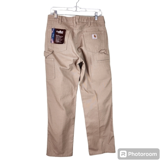 NWT Womens Carhartt CarpenterJeans Relaxed Fit, sz 10 - Picture 2 of 10